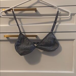 Talula Gray Soft Triangle Bra Intimates